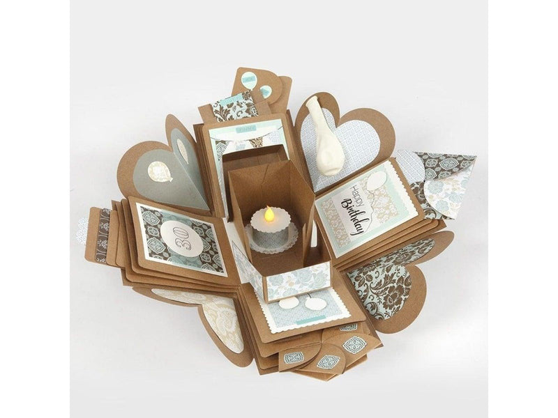 Creativ Company Explosion box - Brown (25380)
