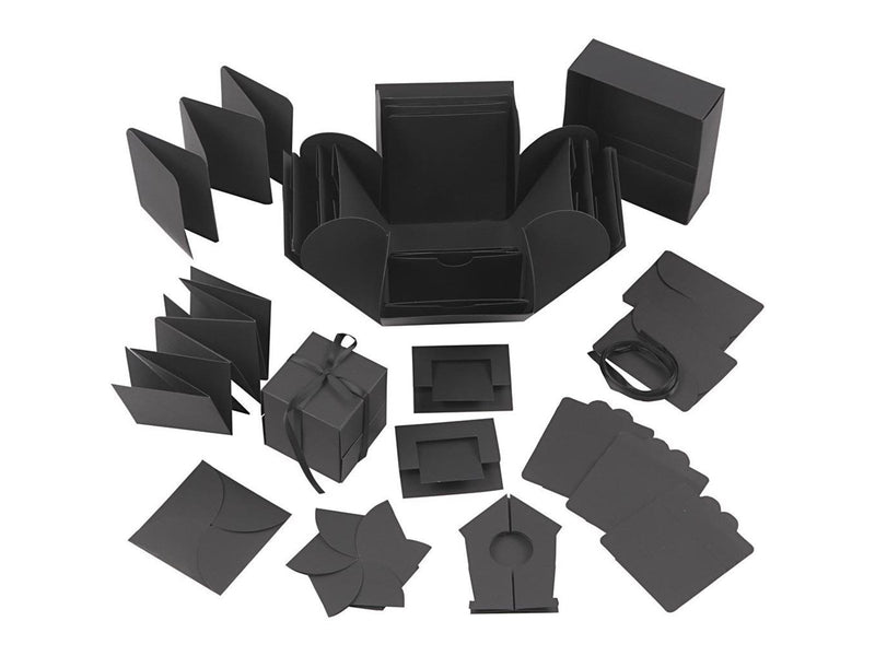 Creativ Company Explosion box - Black (25378)