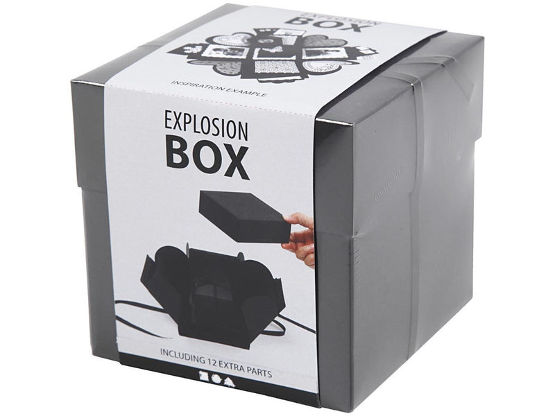 Creativ Company Explosion box - Black (25378)