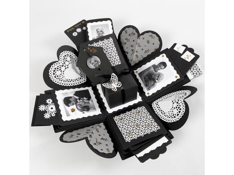 Creativ Company Explosion box - Black (25378)