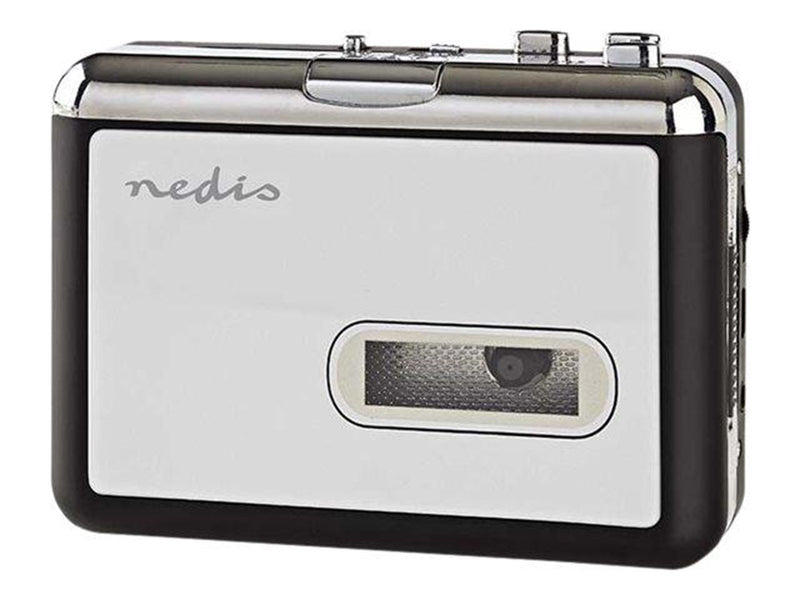 Nedis ACGRU100GY Portable USB Cassette to MP3 Converter - cassette player