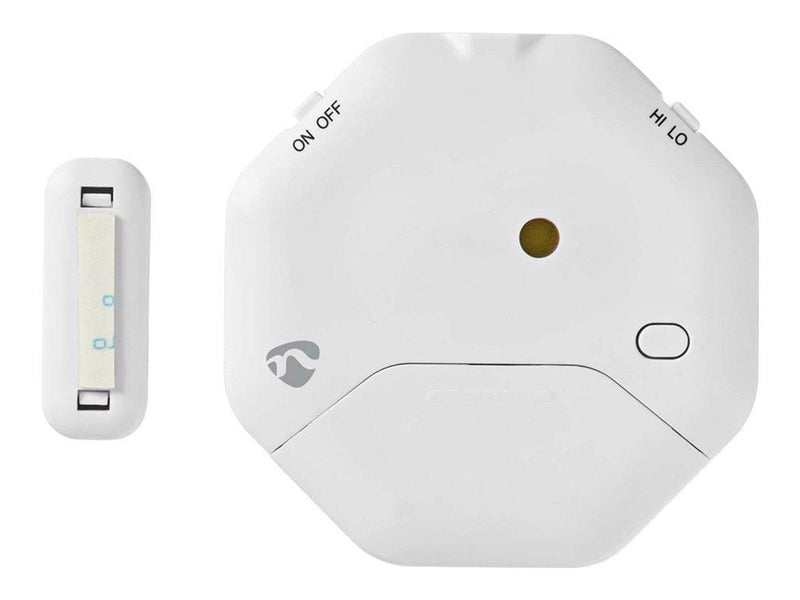 Nedis Door / window alarm with magnetic sensor - door and window sensor - white