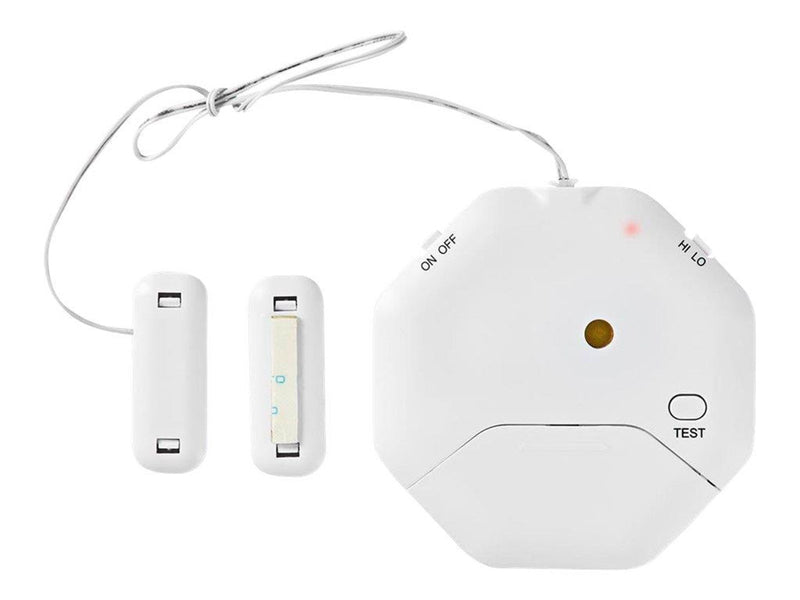 Nedis Doorstep Window Alarm - glass break sensor - white