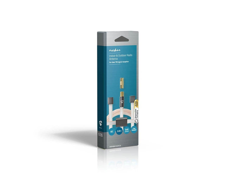 Nedis ANFMBW105AT20 coaxial cable