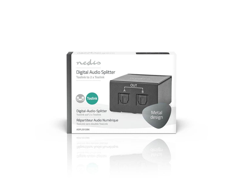 Nedis ASPL2512BK audio splitter