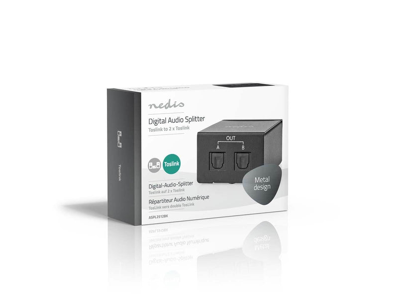 Nedis ASPL2512BK audio splitter