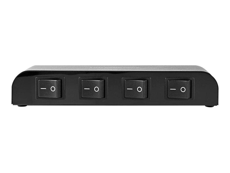 Nedis ASWI2614BK - audio switch - 4 ports