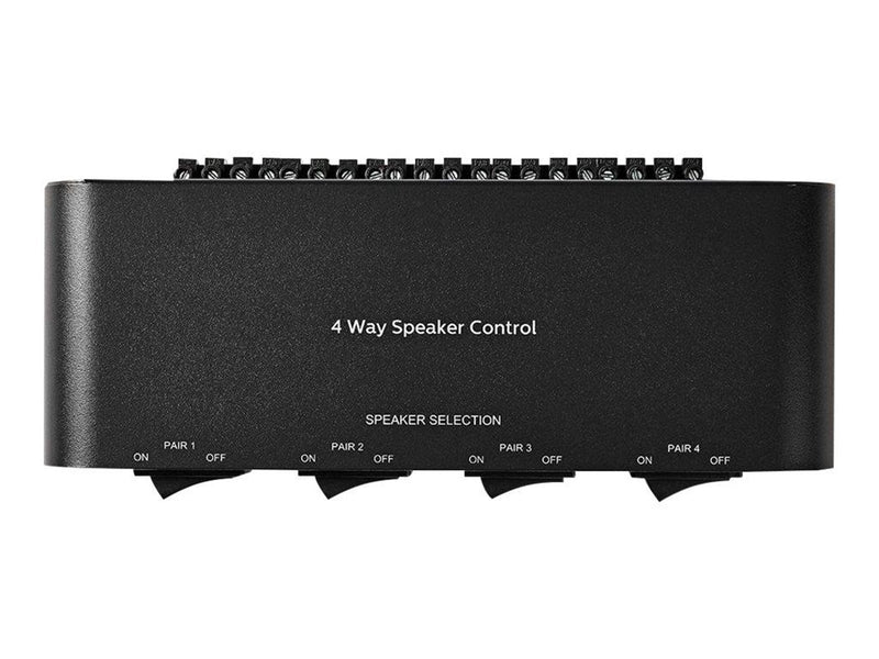 Nedis ASWI2614BK - audio switch - 4 ports