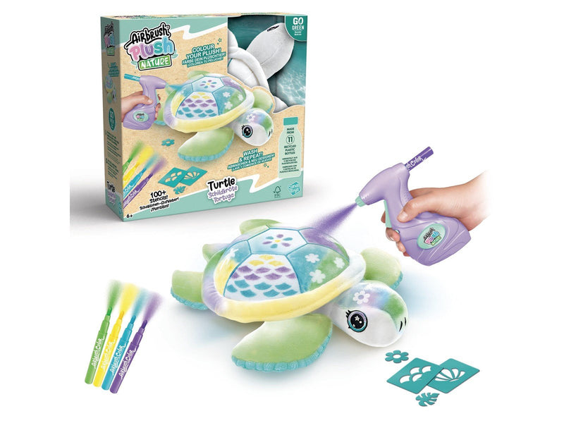 Airbrush Plush Turtle