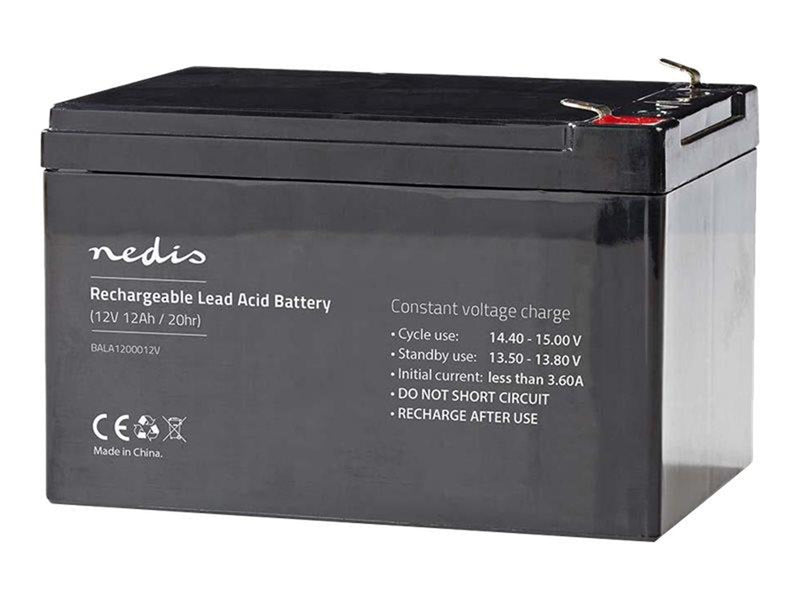 Nedis BALA1200012V - UPS battery - Lead Acid - 12000 mAh