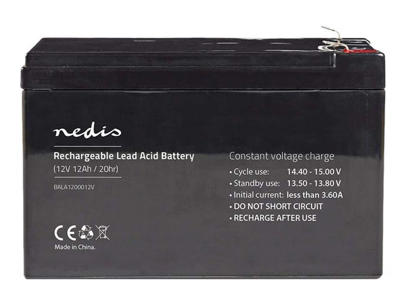 Nedis BALA1200012V - UPS battery - Lead Acid - 12000 mAh