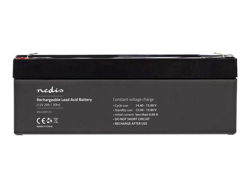 Nedis BALA200012V - UPS battery - Lead Acid - 2000 mAh