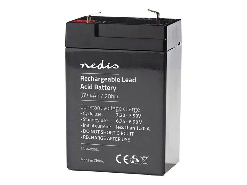 Nedis BALA40006V - UPS battery - Lead Acid - 4000 mAh