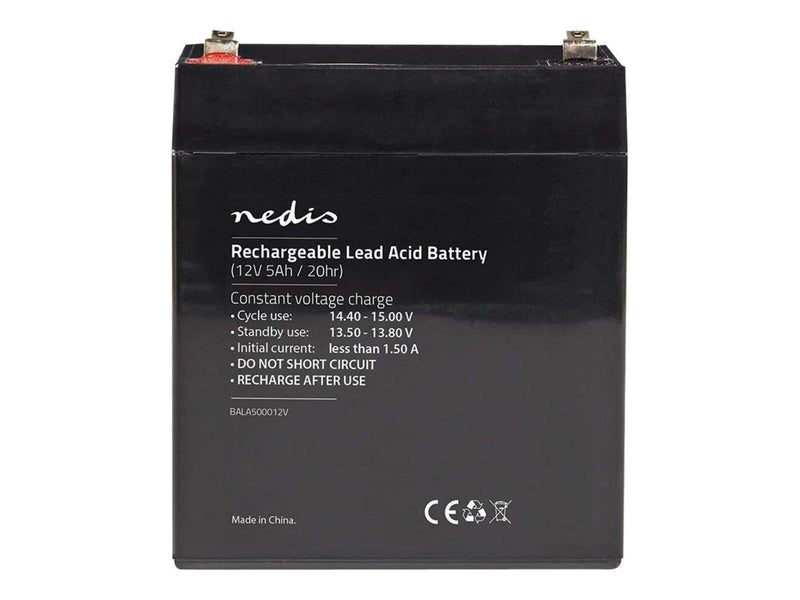 Nedis BALA500012V - UPS battery - Lead Acid - 5000 mAh