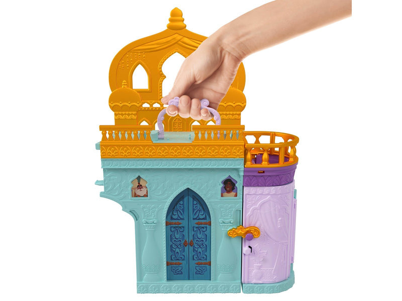 Disney Princess Jasmine Stacking Castle Doll House with Small Doll