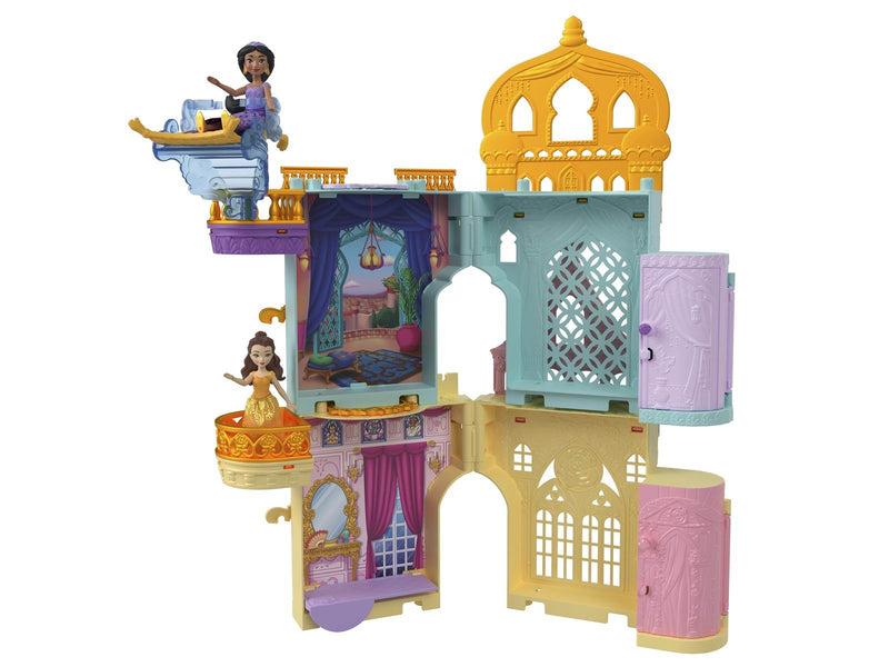 Disney Princess Jasmine Stacking Castle Doll House with Small Doll