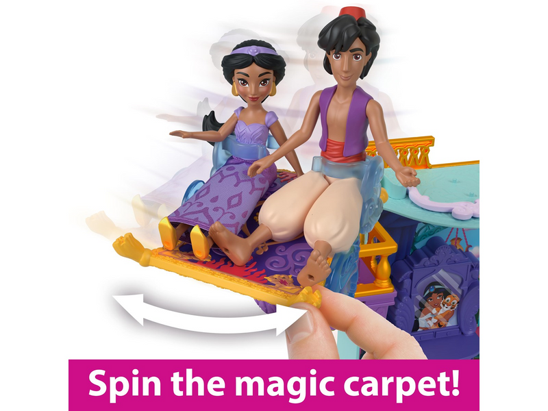Disney Princess Jasmine Stacking Castle Doll House with Small Doll