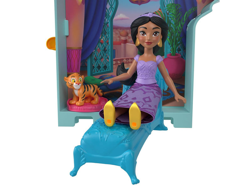 Disney Princess Jasmine Stacking Castle Doll House with Small Doll