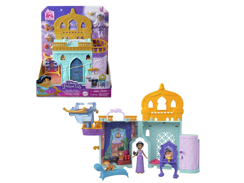 Disney Princess Jasmine Stacking Castle Doll House with Small Doll