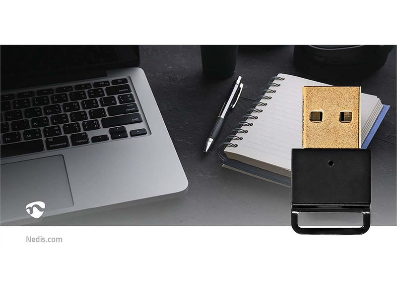 Nedis Bluetooth Dongle BLDO100V5BK Bluetooth 5.1 USB