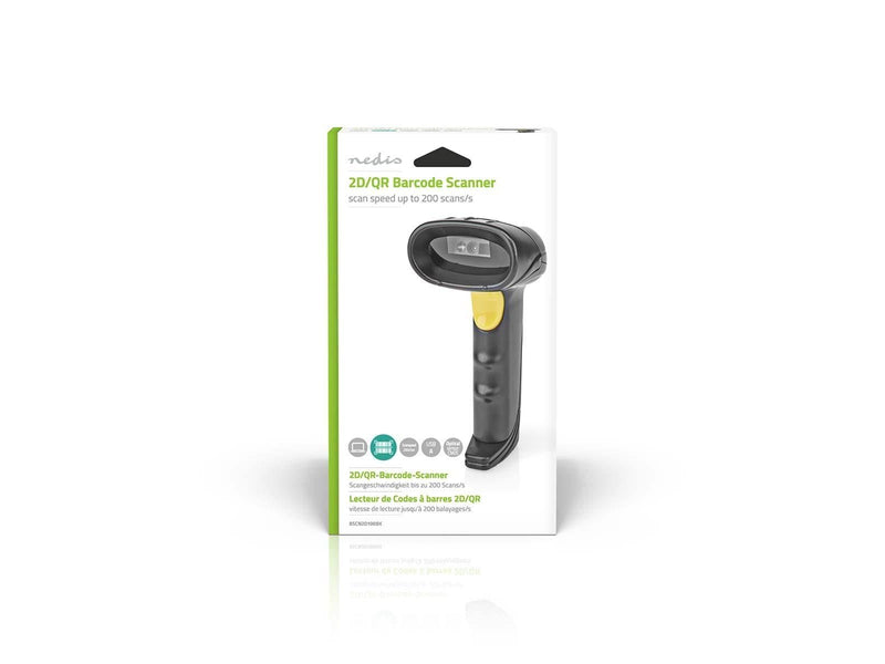 Nedis BSCN2D100BK barcode reader