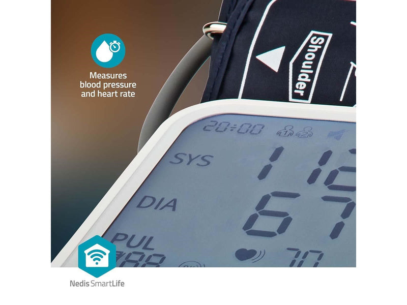 Nedis Blutdruckmessgerät BTHBP10WT blood pressure unit