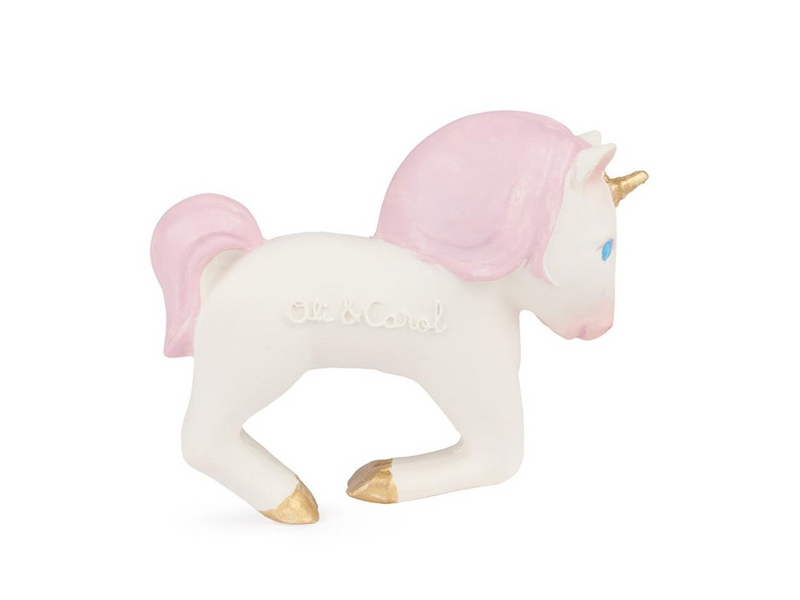 oli and carol Stacy the Unicorn Baby Teether