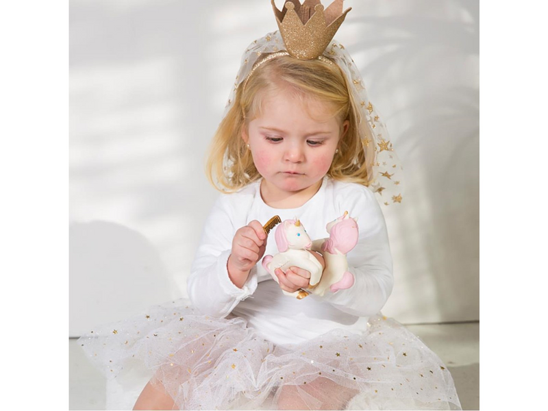 oli and carol Stacy the Unicorn Baby Teether