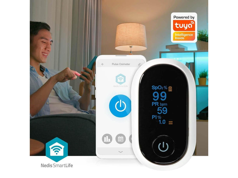 Nedis Pulse-Oximeter BTHOX10WT pulse oximeter