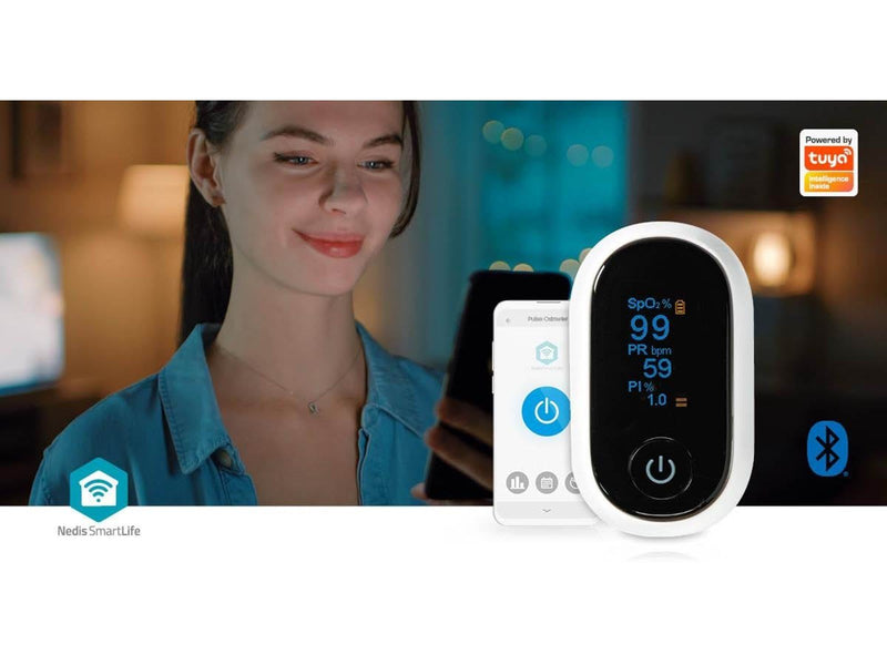 Nedis Pulse-Oximeter BTHOX10WT pulse oximeter