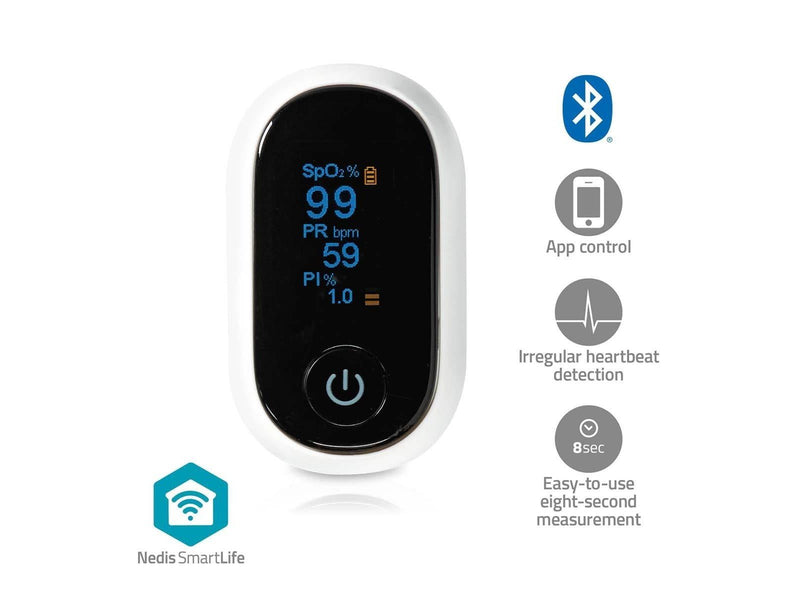 Nedis Pulse-Oximeter BTHOX10WT pulse oximeter
