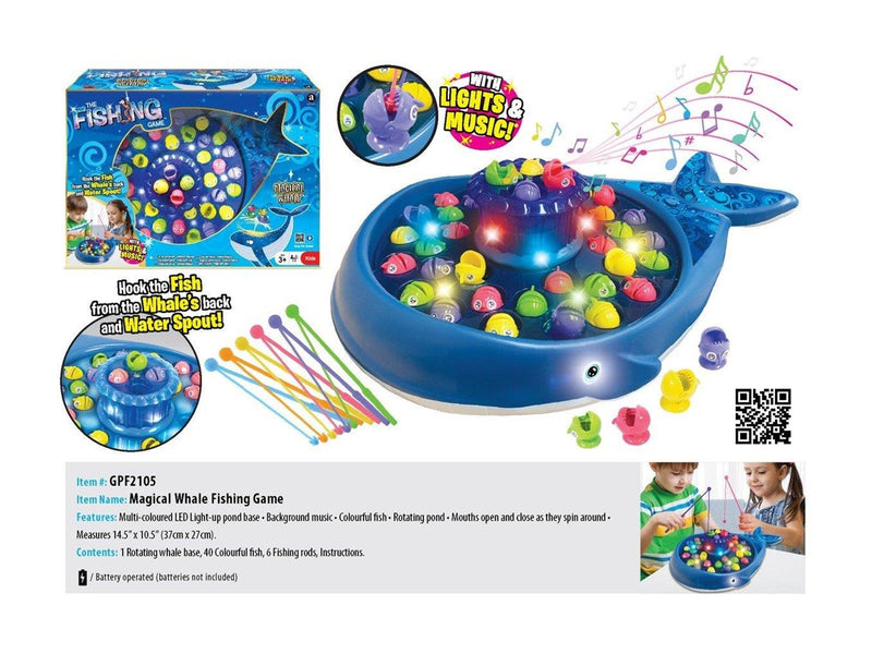 Canenco Magical Whale Fishing Game