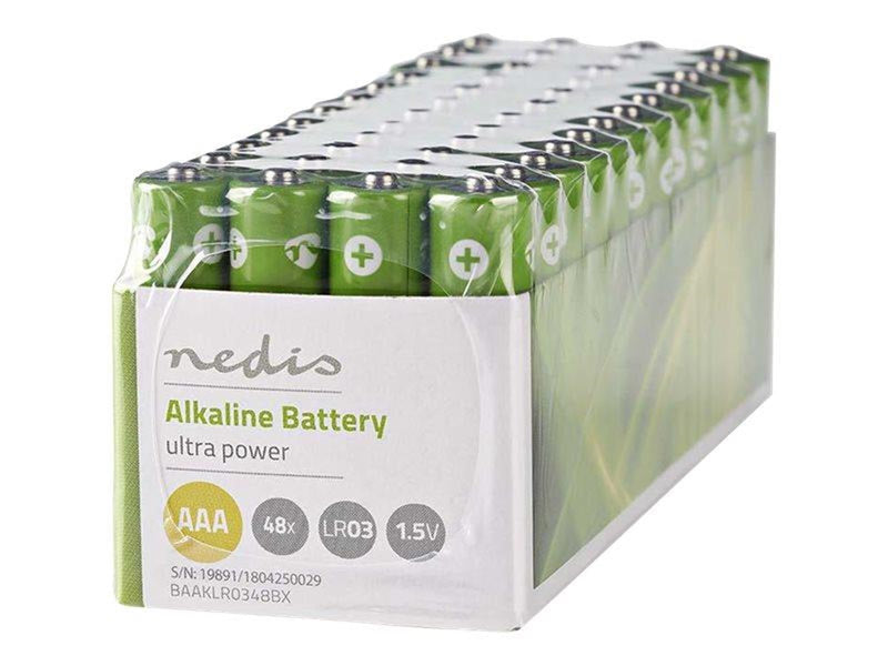 Nedis BAAKLR0348BX battery - 48 x AAA - Alkaline