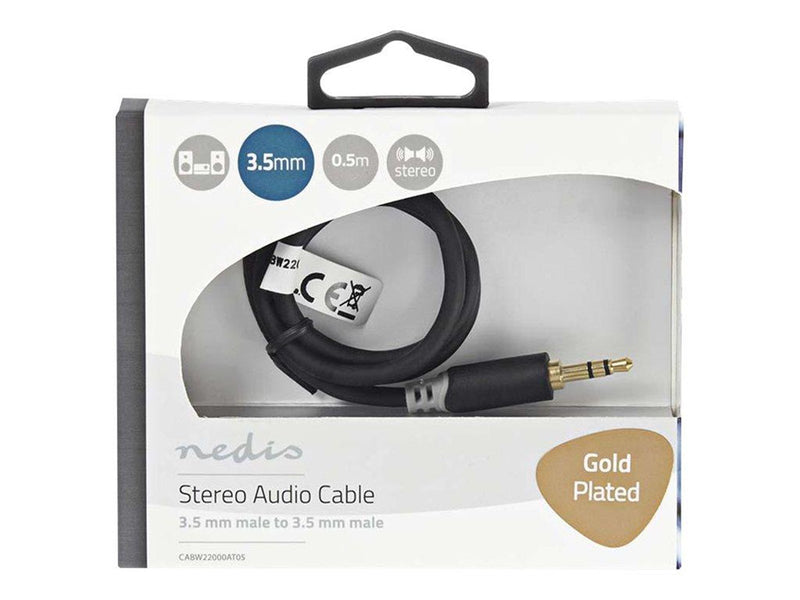 Nedis audio cable - 0.5 m