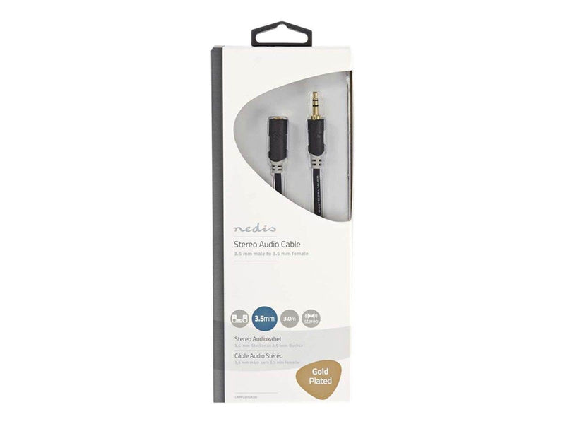 Nedis audio extension cable - 3 m