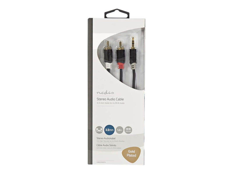 Nedis audio cable - 1 m