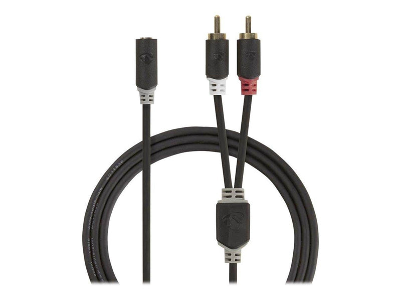 Nedis audio cable - 20 cm