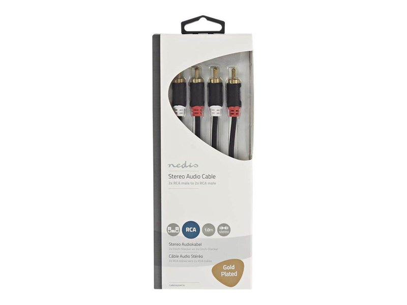 Nedis audio cable - 1 m