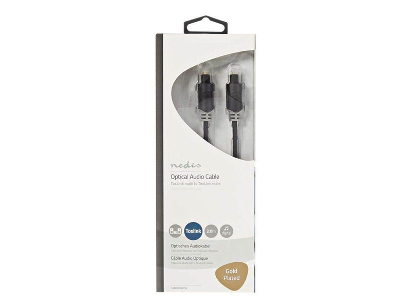 Nedis digital audio cable (optical) - digital audio - 2 m