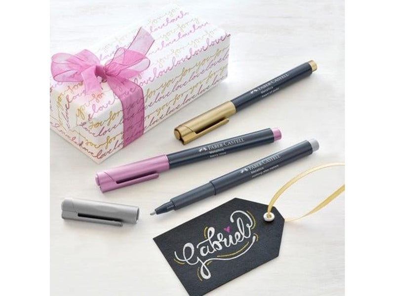 Faber Castell Faber-Castell - Metallics Marker 6 pc (160706)