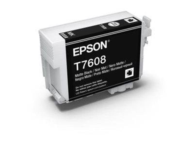 Epson T7608 - matte black - original - ink cartridge - Tintenpatrone Matt Schwarz