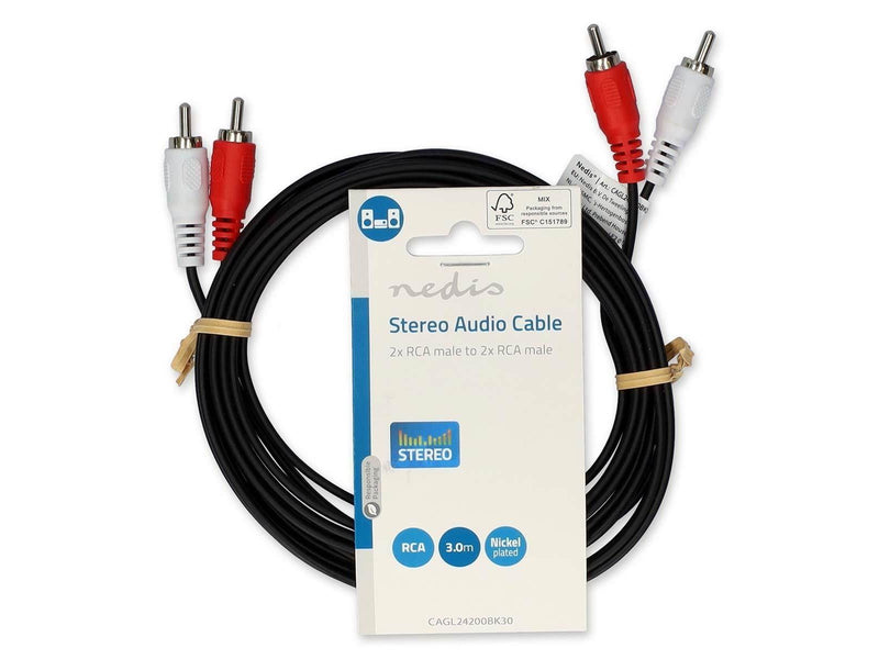 Nedis CAGL24200BK30 audio cable