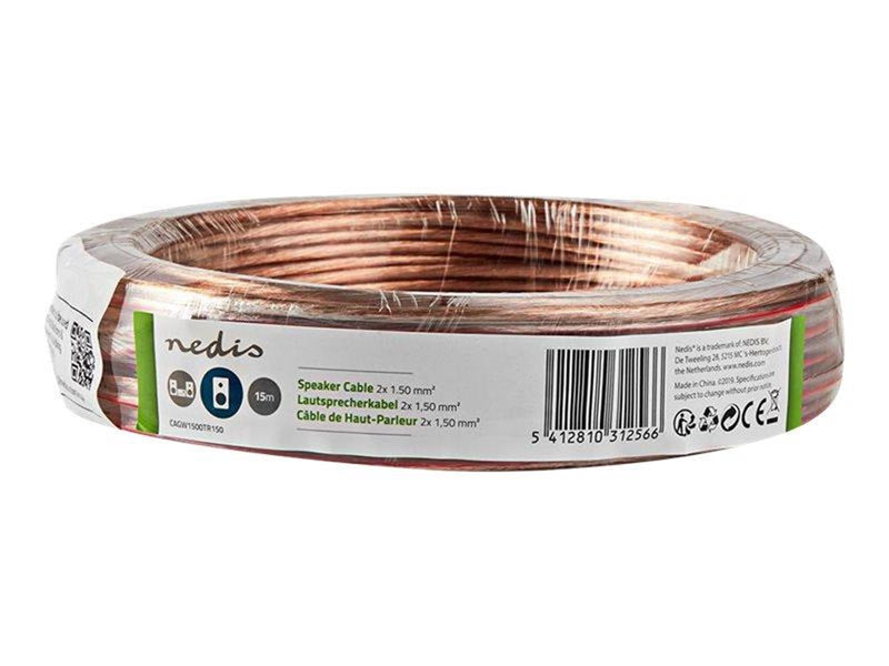 Nedis bulk speaker cable - 15 m