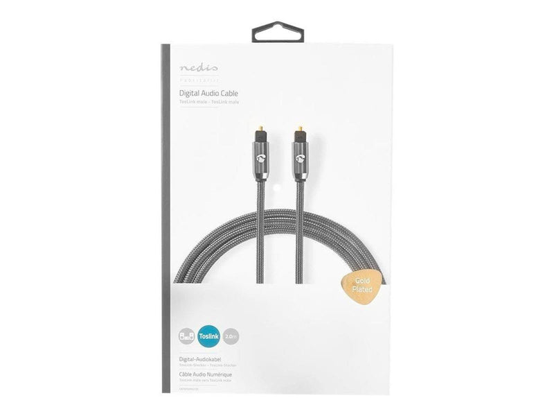 Nedis digital audio cable (optical) - 2 m