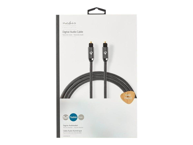Nedis digital audio cable (optical) - 3 m
