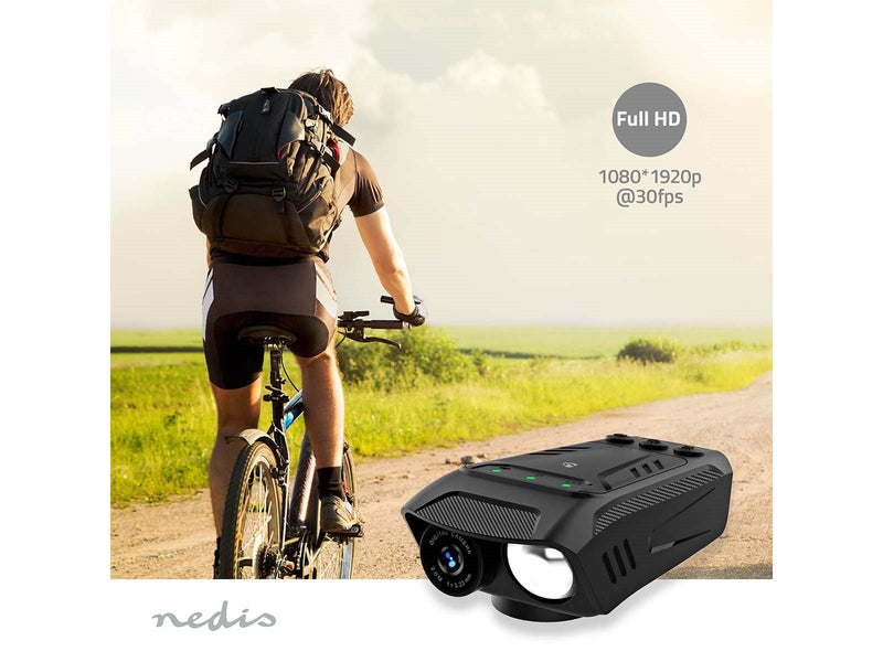 Nedis Cycling Camera | 1080p@30fps | 2 MPixel | 600 min | 70 °