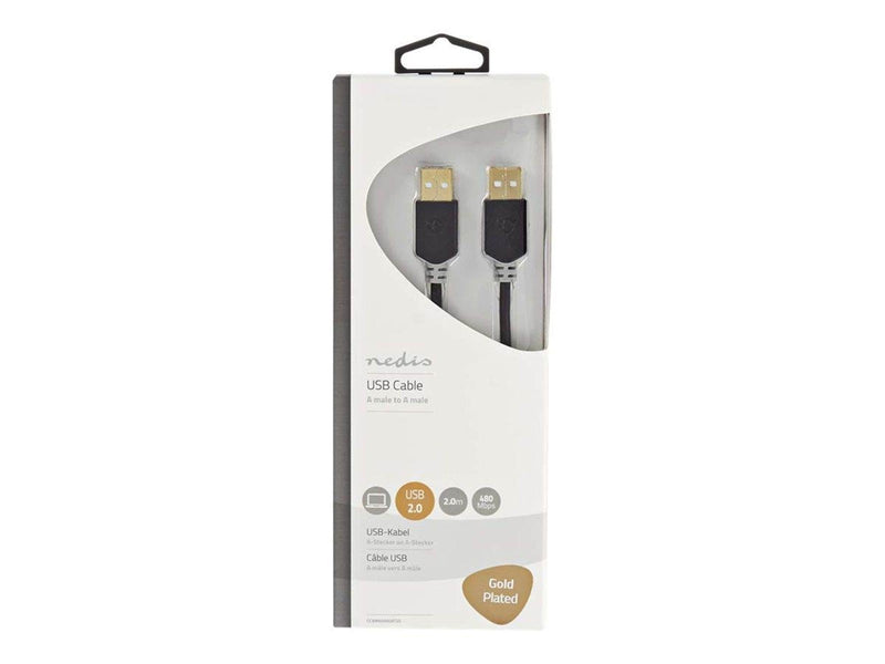 Nedis - USB cable - USB to USB - 2 m