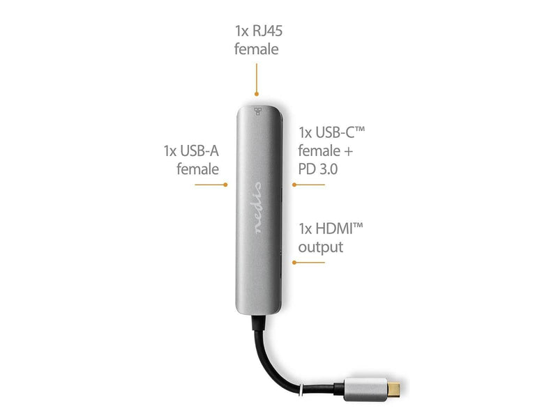 Nedis CCBW64220AT02 laptop dock/port replicator USB-Hubs