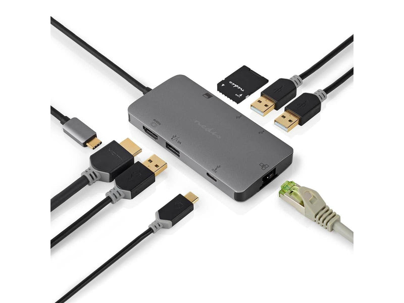 Nedis CCBW64240AT02 laptop dock/port replicator USB-Hubs