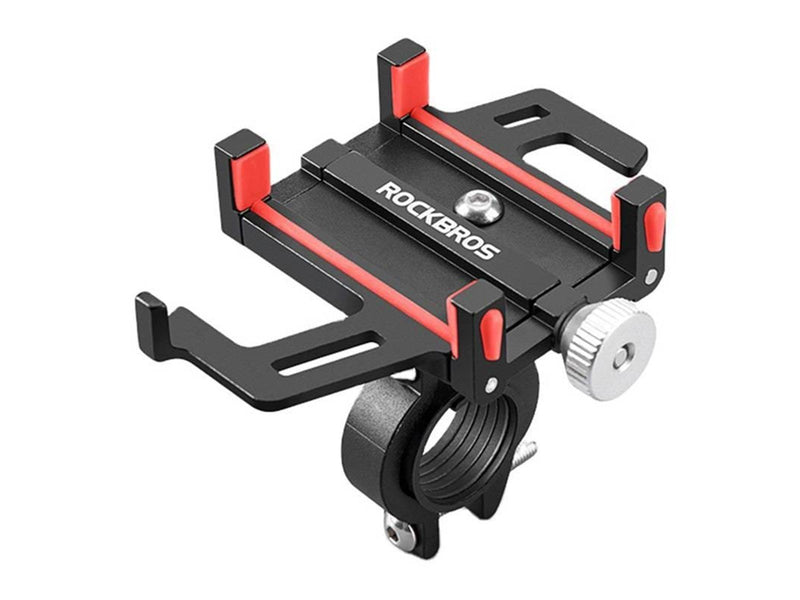 Rockbros Bicycle Phone Holder  699-BR (black and red)